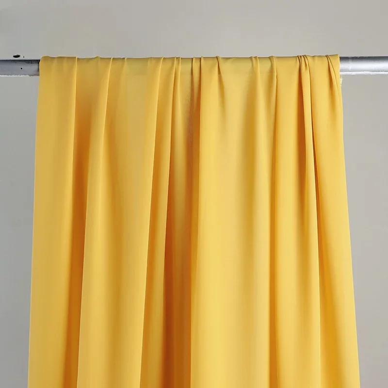 100x150cm Chiffon Fabric Clothing Wedding Decoration Avocado Green Sage Mint Yarn Layout Gauze DIY Home Deco Dress Material