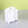 1Pcs Doll House Miniature Bathroom Sink Cabinet Prop Realistic 1/12 Scale Dollhouse Simulation Wash Basin Toy Diy Accessories