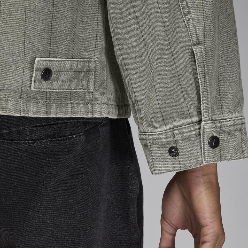 Jordan X A Ma Maniére Collaboration Comfortable Polo Fashion Casual Jacket Unisex Jacket Blue-Grey HF4354-029