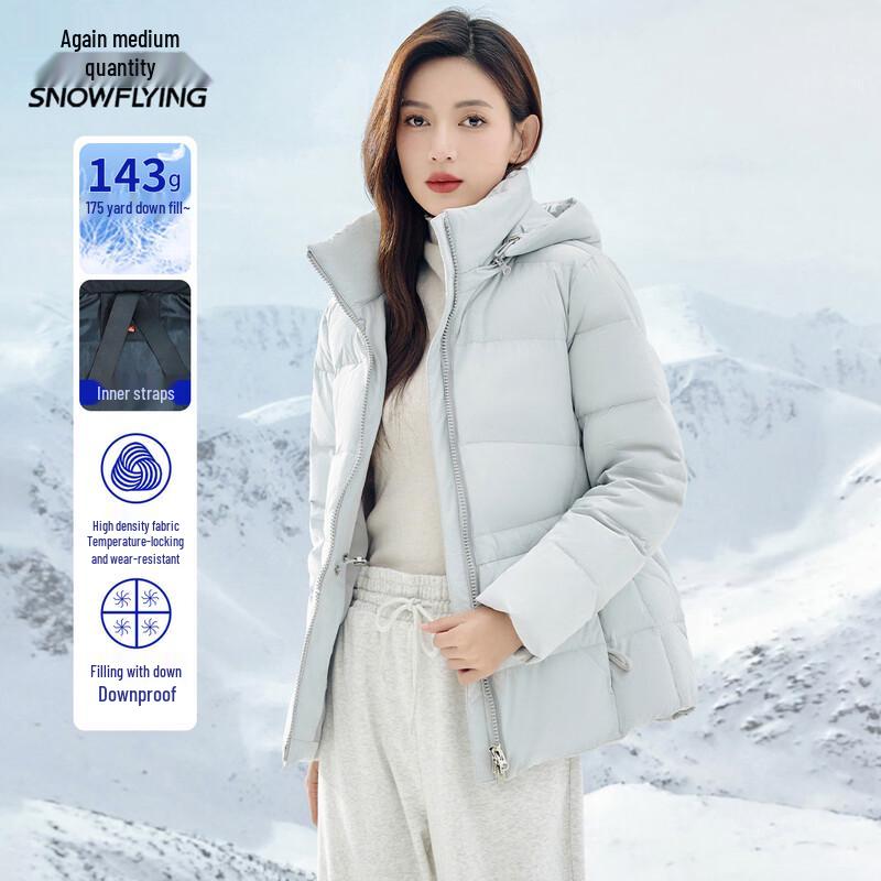 

Xuezhongfei Women s Winter Slim Fit Duck Down Jacket XL