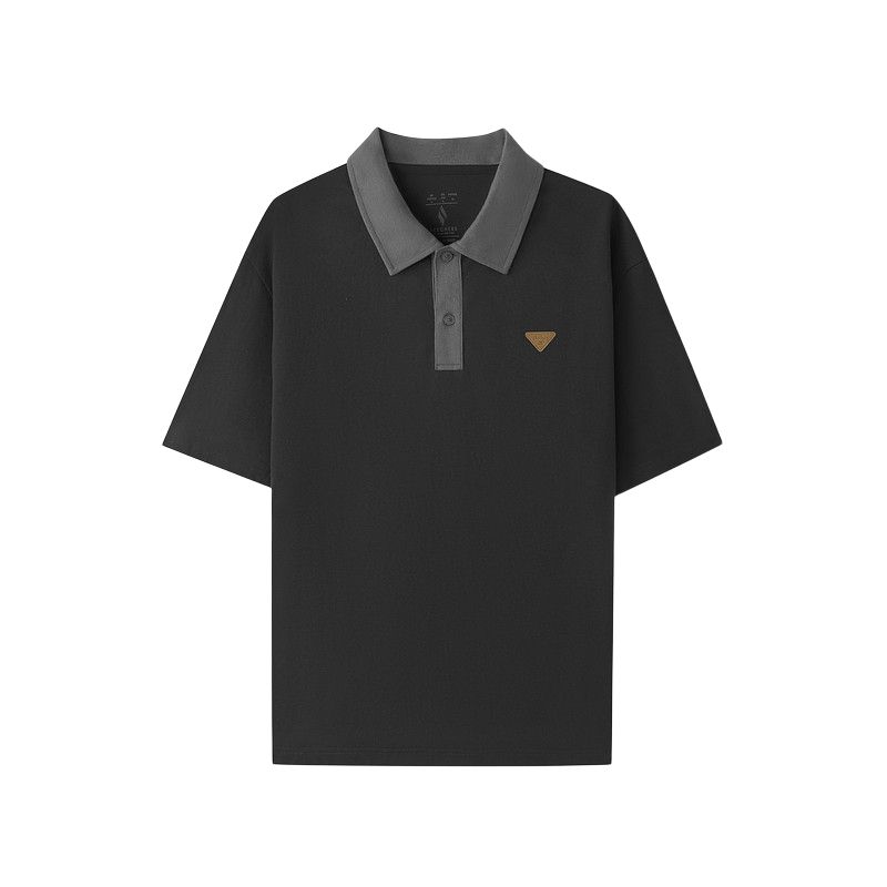 Skechers Loose Fit Color Block Polo Shirt Men tops L226M005-0018 M