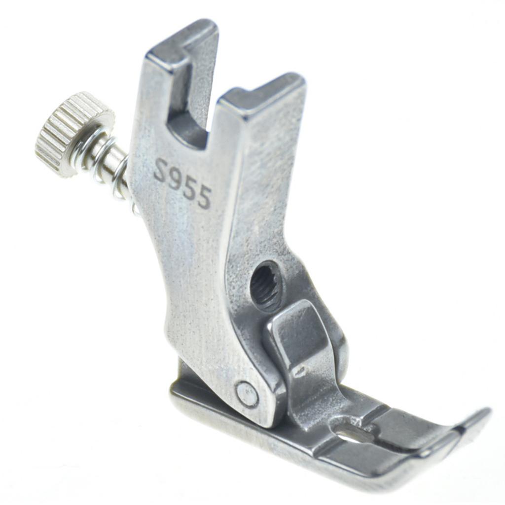 S955 Industrial Sewing Presser Foot Adjustables Wrinkled Fold Foot Metal Pleated Presser Foot Sewing Machine Accessories