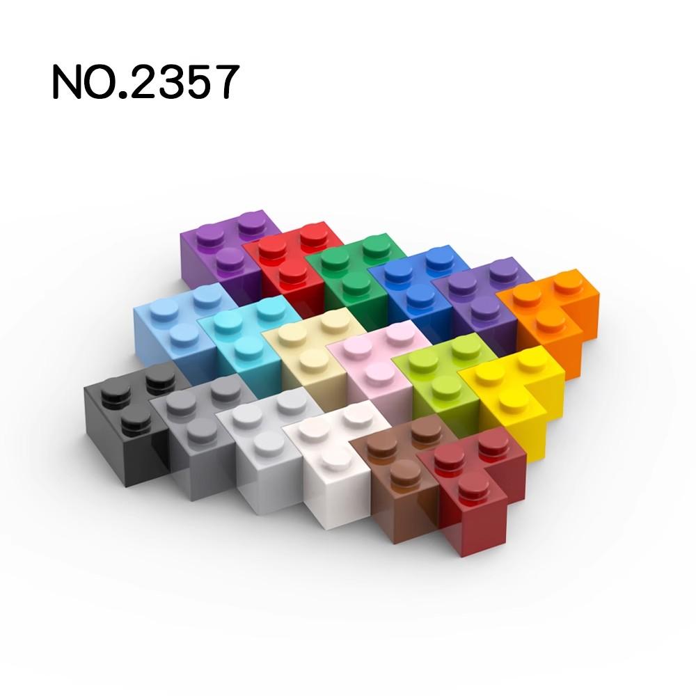20Pcs MOC Parts 2357 Brick 2 x 2 Corner Compatible Bricks DIY Assmble Building Blocks Particle Kid Brain Toy Gift