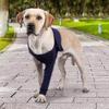 Dog Anti-Lick Sleeve for Leg Injury Recovery, Pet Wound & Sprain Protection Sleeve, Adjustable Breathable Bandage for Small Medium Dogs