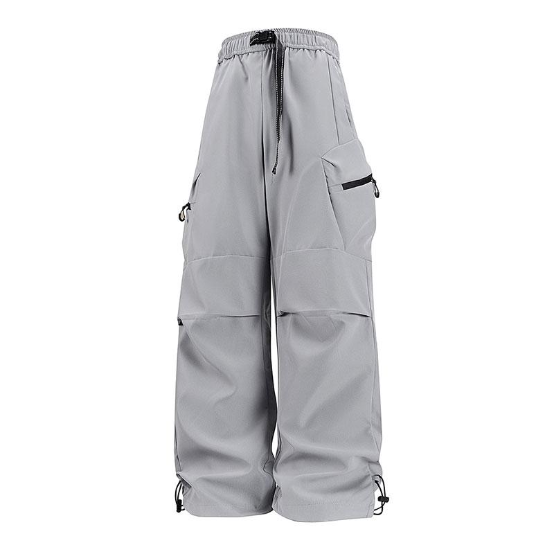 Frühling Herbst Freizeit Hose Mode Locker Bequem Atmungsaktiv Mehrere Taschen Cargo Lange Hose Fitness Laufen Freizeit Hose