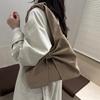 Autumn Winter New Fashi Simple Shoulder Bag Large Capacity Tote Bow Underarm Stylish Handle Bag Texture Simple Commuting Bag