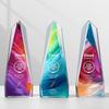 Trophée en Cristal Haut de Gamme pour la Récompense de l'Employé Exceptionnel lors de la Réunion Annuelle