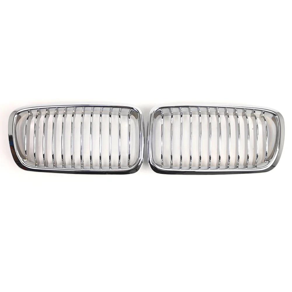 2X 51138125811 51138125812 51138231593 FOR BMW 7SERIES E38 1994-1998 CAR FRONT BUMPER UPPER RADIATOR GRILLES L+R Exterior Part