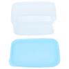 5 db Kicsi Élelmiszertartó Kék Hőálló Újrafelhasználható Mini Légmentesen Záródó Multifunkcionális Élelmiszeres Doboz