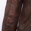 Vintage Red Brown Men Genuine Leather Jacket Real Cow Coat Man Military Pilot Jackets Air Force Flight Suit Spring Autumn