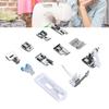 11pcs MultiFunction Zipper Presser Feet Low Shank Type Replacement Presser Foot  Home Sewing