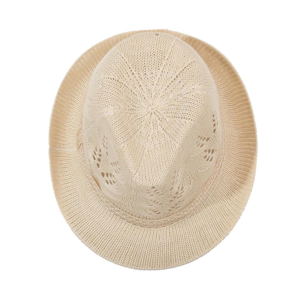 New Hat Men's Beach Straw Hat Jazz Summer Outdoor Sun Hat Breathable Sunscreen Cool Hat Sunshade Hat Top Hat