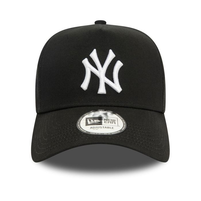 Casquette Snapback - NEW ERA - E-Frame - Noir - 100% Coton - Design New York Yankees
