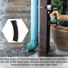 Pack of 2 Multipurpose Rain Gutter Silencers with Adjustable Designs Convenient Portable Accessory for Noise Control
