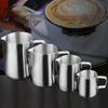 Stainless Steel Milk Jug Espresso Coffee Pitcher Barista Craft Coffee Latte Frothing Jug Home Baking Tools Kitchen Accessories