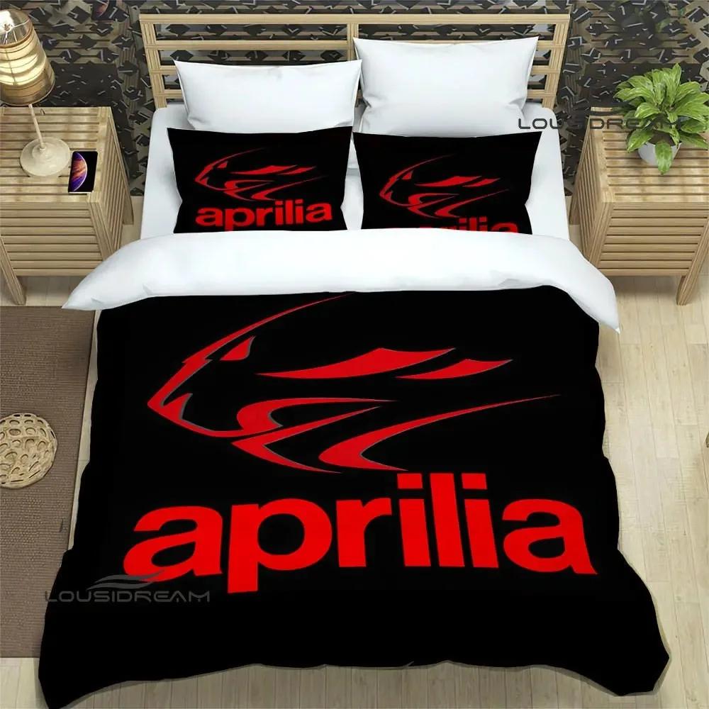 

Aprilia motorcycle print Bedding Sets exquisite bed supplies set duvet cover bed comforter set bedding set luxury birthday gift AU Single(140x210cm)