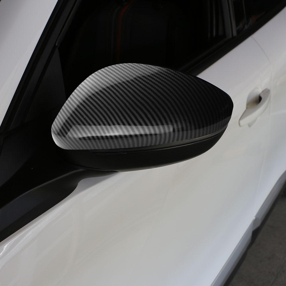 For Peugeot 2008 2019-2025 E2008 2020-2025 Rearview Mirror Cover Side Rear View Mirror Protective Sticker Styling Accessories