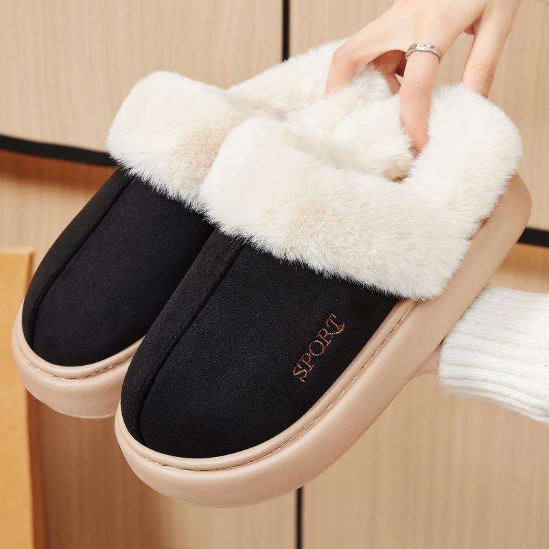 

Cotton shoes women s cotton slippers snow boots thickened cotton boots versatile women s boots warm boots 36/37 чорний