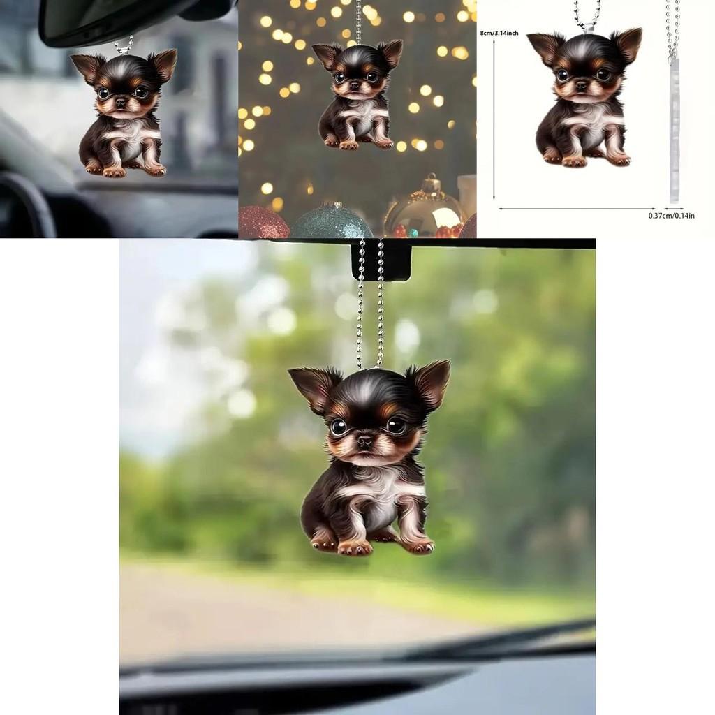 Acrylic Car Adorable Hanging Decoration Fun Cartoon Character For Home Auto And