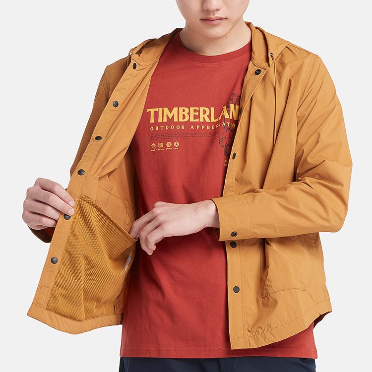 Timberland UV Protection Water-Resistant Loose Jacket Men Jacket Wheat A6KTN-P47