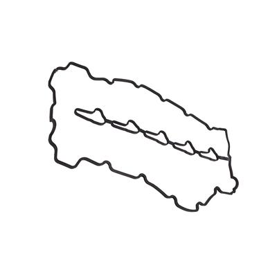 A51K-Car Valve Cover Gasket 6650160121 For SSANGYONG Kyron Rexton Rodius Rexton W