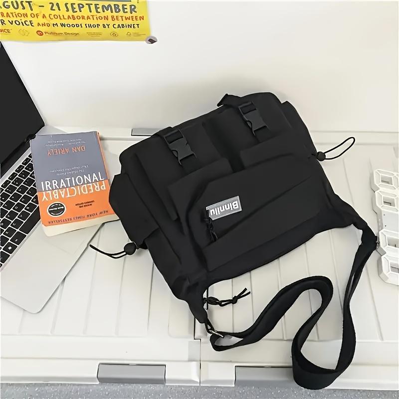 

Женские сумки Мужские сумки Универсальные сумки через плечо Модные Вместительные Сумки-шопперы Ins Японская Повседневная Маленькая Сумка-саквояж