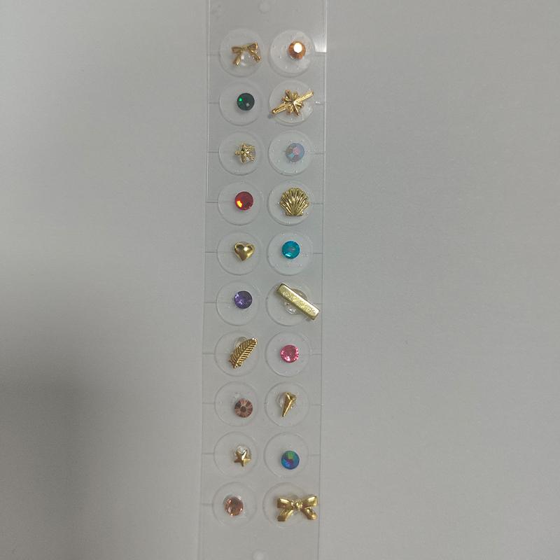 20PCS/Sheet Fashion Pearls Ear Point Stickers Ear Pressure Stick Acupuncture Auricular