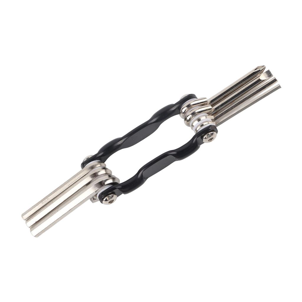 Portable 7 in 1 Multifunctional Cycling Bike Repair Tool Set Wrench Screwdriver ToolsBlack