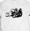 T-shirt da uomo con stampa del film Easy Rider T-shirt da uomo popolare T-shirt da uomo in cotone Streetwear Haraju