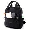 Nylon Backpack Women's Schoolbag Solid Color Small Handbag Travel Lightweight Backpack