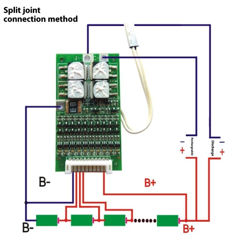 Robust 30A 10S 36V Lithiums 18650 Battery Protections Board Power Management Circuit Charge/Discharge Safety Features