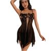 Sexy Pajamas Female Seduction Erotic Underwear Small Chest Suspender Skirt Breast Nightgown Pure Passion No-take-off Wholesale
