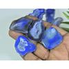305Cts. Dyed Slice Druzy Agate Fancy Cabochon Loose Gemstone 08 Pcs Lot A-40