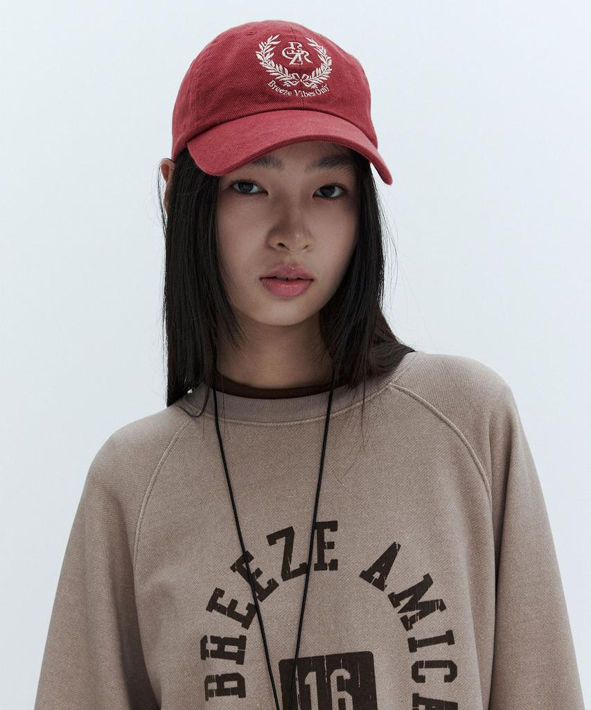 CITYBREEZE Laurel Logo Embroidered Ball Cap_2 Colors