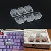 Transparent ABS Mechanical Keyboard Keys Matte Backlit for Key Caps Cherry Profile for Cherry  Kailh Switch R4 10