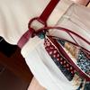 Y2K Punk Girls PU Leather Belt with Silk Scarf Waist Rope Bohemian Style Accessory for Women Decorative for Jeans And Dresses