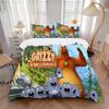 Grizzly'S Adventure Lemmings Potisk 3dílná Sada Povlečení povlak na přikrývku se 2 povlaky na polštář Domácí Dárek k Narozeninám
