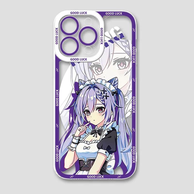 Genshin Impact Phone Case For iPhone 17 16 15 11 12 14 13 Pro Max Mini XS XR 7 Plus 16E Air Shockproof Transparent Cover Fundas