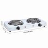 Electric Double   Hot Plate Countertop Et Stove Hting Plate Outdoor Stove