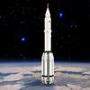 Non-Toxic Gobricks Building Blocks Moc-102952 Proton K [1:110 Saturn V Scale] With Lk-1 Circumlunar Space Craft Juguetes Educational Toys