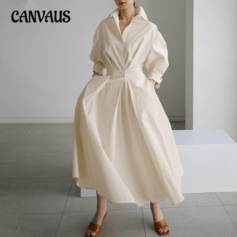 

Женское платье большого размера свободного кроя с высокой талией, утягивающее в стиле преппи S зелёный