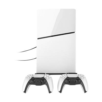 For PS5 Slim Wall Mount Storage Bracket Space Saving Gamepad Holder Hanger Game Console Stand Brackets for Sony Playstation 5