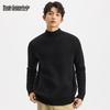 Mark Fairwhale Men's Half-High Collar Fleece Knit Sweater