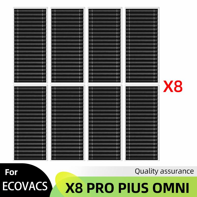 

Підходить для Ecovacs X8 Pro Omni Аксесуари Основна бічна щітка Фільтр Hepa Ганчірка Мішок для пилу Запчастини для заміни