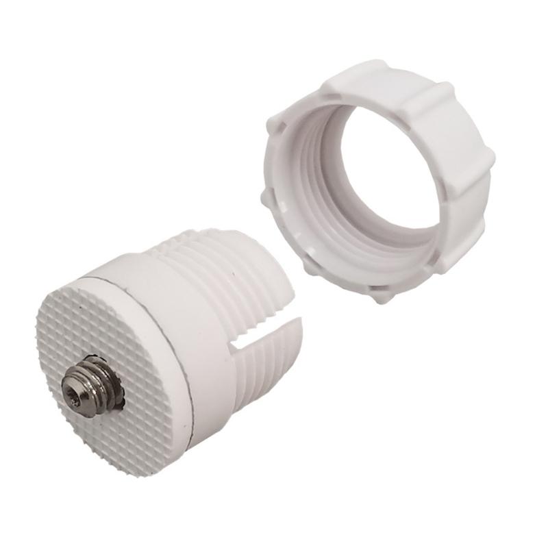 1/4" Screw Thread to 17mm Ball Head Brackets Connector Adapter Universal for Tripod Monitor, Tablet, Phone