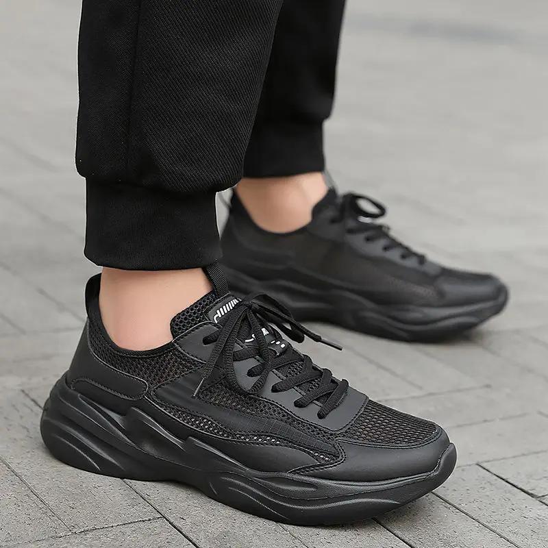 Fashion Running Men's Casual Sneakers Gray Tennis Deals Shoe in Promotion Unisex Walking Spring and Autumn Outdoor Gym Male Sports Shoes