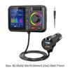 BT FM Transmitter Support QC3.0 Charging Wireless Car Adapter Hands-Free Call MP3 Music Player for Car