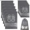 Non-Woven Shoe Storage Bags Portable Travel Shoe Dust Bags Organizer Pouch Packing Bag for Shoes Storage Organizers