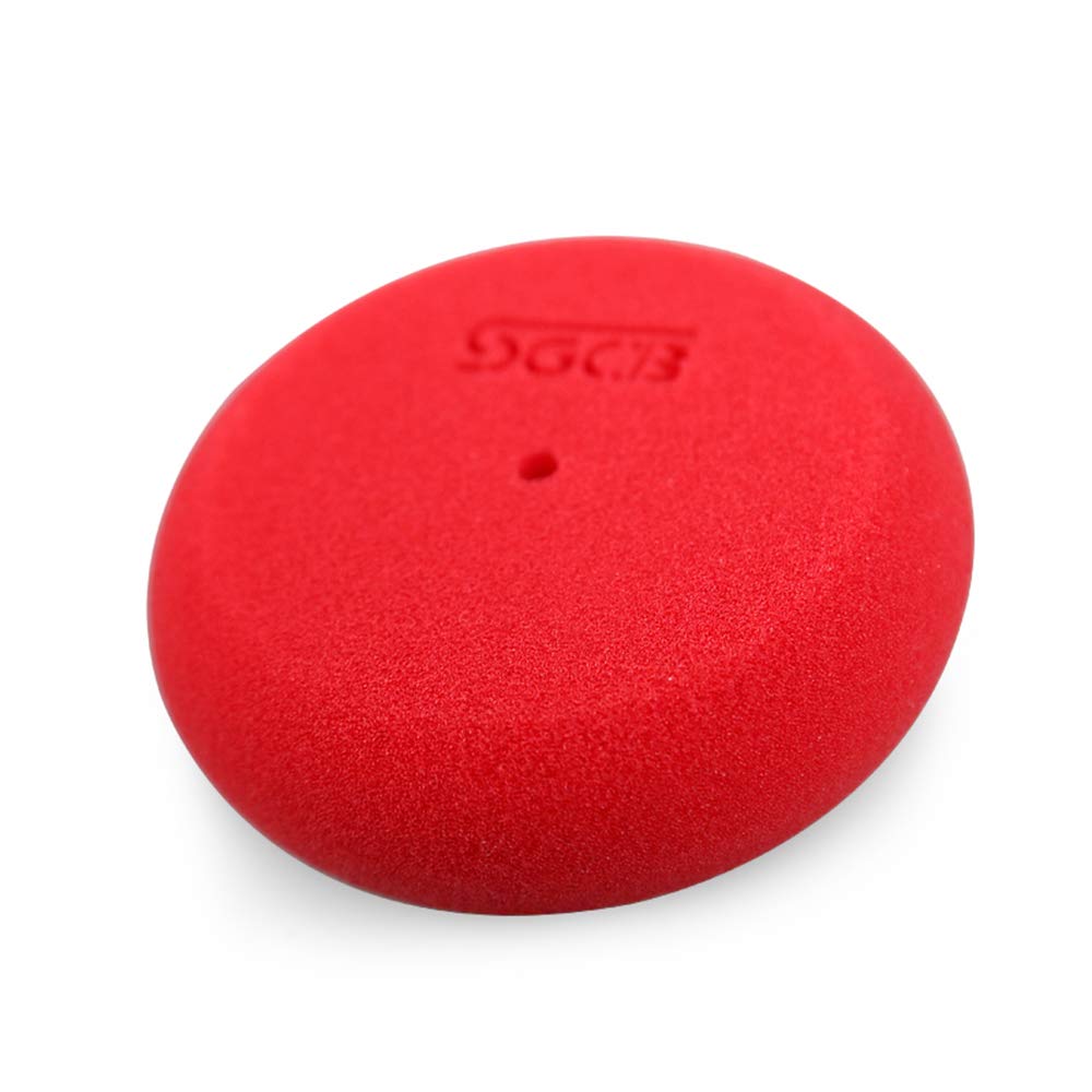 SGCB Foam Applicator Pads for Car Edgeless 3.7 Inch Diameter Hand Polishing Pads
