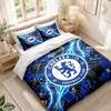 Set de așternut 1 Față de pilotă 2 Fețe de pernă Imprimeu Chelsea FC Dormitor Decorațiune pentru casă